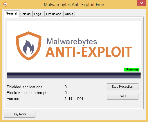 Malwarebytes Anti-Exploit — захист від експлойтів в режимі реального часу