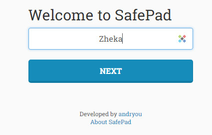 Створення приватних нотаток із онлайн редактором SafePad