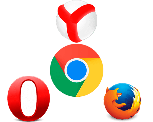 Завантаження повного інсталятора для Google Chrome, Mozilla Firefox, Opera, Яндекс.Браузер