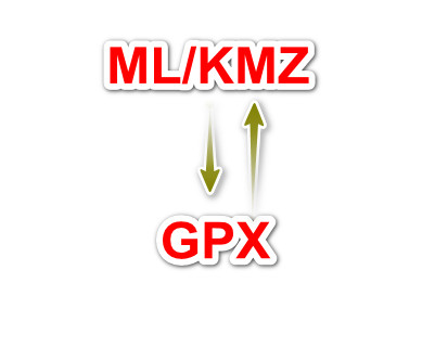 KML/KMZ to GPX
