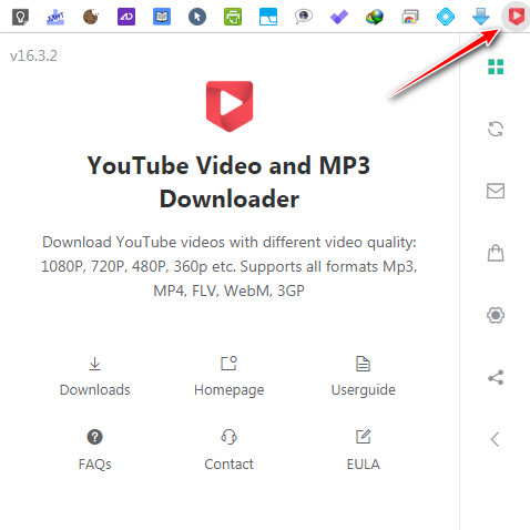 YouTube download for browser