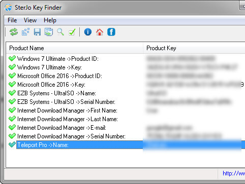 Free utility to recover lost Windows license keys