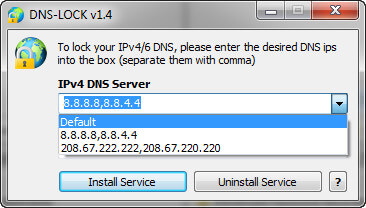 How to block DNS change?