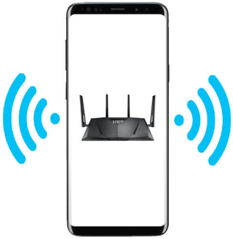 Access point on the phone on Android
