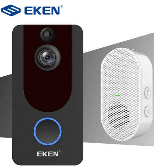 Wireless Wi-Fi doorbell - EKEN V7 HD 1080P