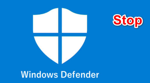 How to temporarily and completely disable Windows Defender